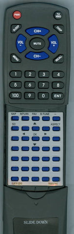 PANASONIC RTEUR7613ZH0 Replacement Remote