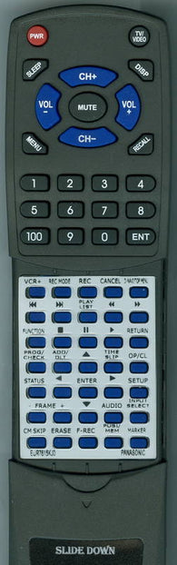 PANASONIC RTEUR7615KJ0 Replacement Remote