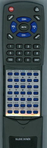 PANASONIC RTEUR7623X20 Replacement Remote