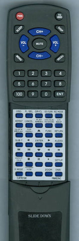 PANASONIC RTEUR7631240 Replacement Remote