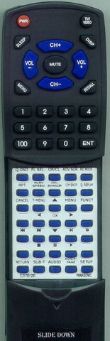 PANASONIC RTEUR7631290 Replacement Remote