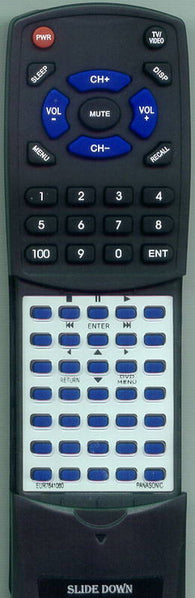 PANASONIC RTEUR7641060 Replacement Remote