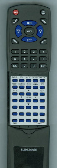 SANYO GXBM Replacement Remote