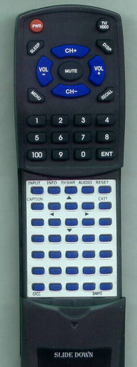 SANYO GXCC Replacement Remote