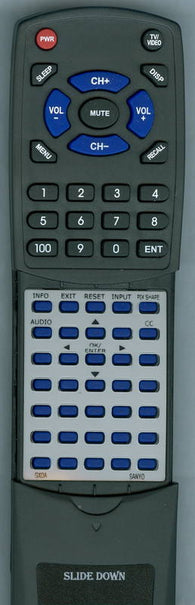 SANYO GXDA Replacement Remote