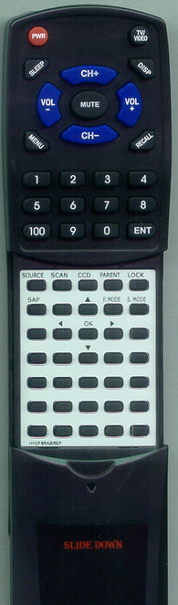 INSIGNIA RTHYDFSRA205EP Replacement Remote