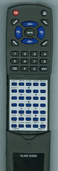 PANASONIC RTLSSQ0198 Replacement Remote