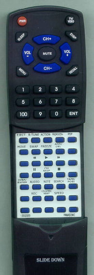 PANASONIC RTLSSQ0203 Replacement Remote