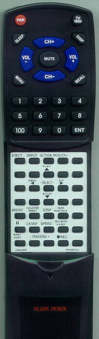 PANASONIC RTLSSQ0204 Replacement Remote