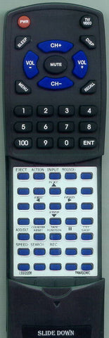 PANASONIC RTLSSQ0206 Replacement Remote