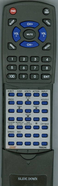 PANASONIC RTLSSQ0207 Replacement Remote