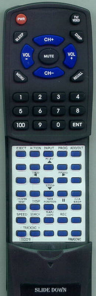 PANASONIC RTLSSQ0218 Replacement Remote