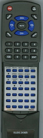 PANASONIC RTLSSQ0221 Replacement Remote