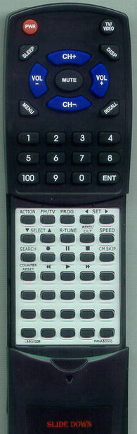 PANASONIC RTLSSQ0226 Replacement Remote