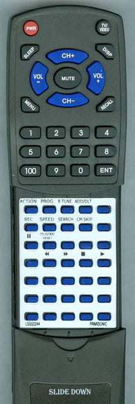 PANASONIC RTLSSQ0244 Replacement Remote