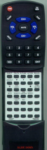 PANASONIC RTLSSQ0277 Replacement Remote