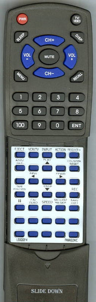 PANASONIC PVV4622 Replacement Remote