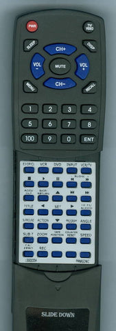 PANASONIC RTLSSQ0334 Replacement Remote