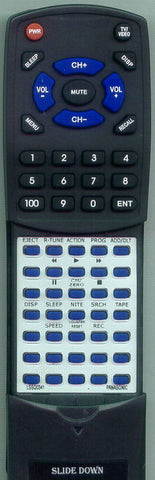 PANASONIC RTLSSQ0341 Replacement Remote