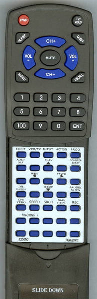 PANASONIC PVV462 Replacement Remote