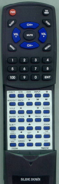 PANASONIC RTLSSQ0344 Replacement Remote