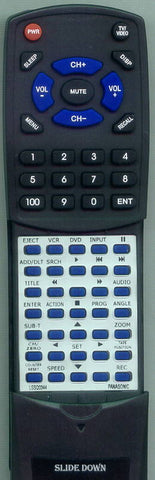 PANASONIC RTLSSQ0344 Replacement Remote