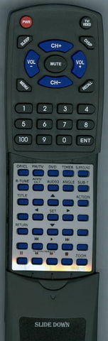 PANASONIC RTLSSQ0346 Replacement Remote