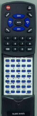 PANASONIC RTLSSQ0372 Replacement Remote