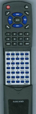 PANASONIC RTLSSQ0377 Replacement Remote