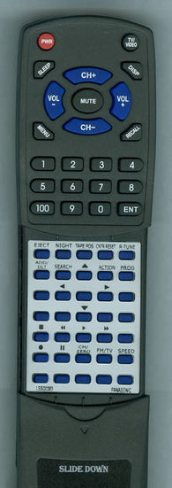 PANASONIC RTLSSQ0383 Replacement Remote