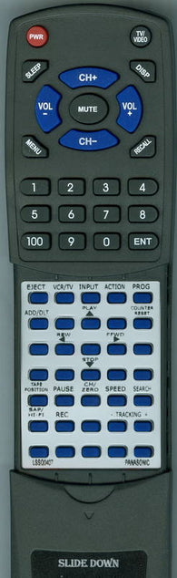 PANASONIC PVV4624S Replacement Remote