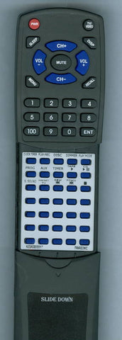 PANASONIC RTN2QAGB000017 Replacement Remote