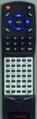 PANASONIC RTN2QAHB000026 Replacement Remote