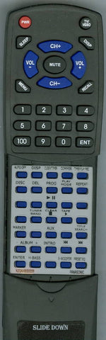 PANASONIC RTN2QAHB000056 Replacement Remote