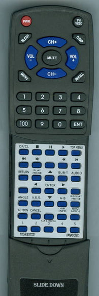 PANASONIC RTN2QAJB000021 Replacement Remote