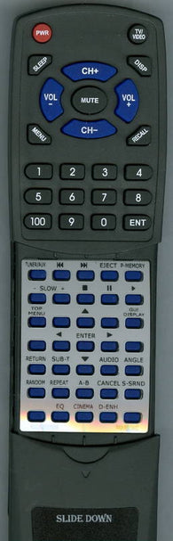 PANASONIC RTN2QAJB000055 Replacement Remote