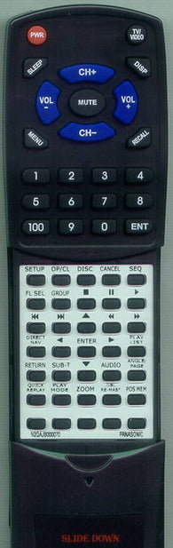 PANASONIC RTN2QAJB000070 Replacement Remote