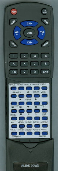 PANASONIC RTN2QAKB000010 Replacement Remote