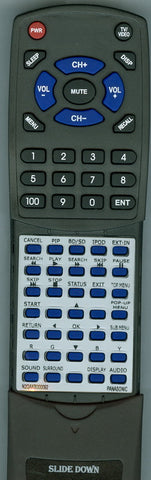 PANASONIC RTN2QAKB000092 Replacement Remote