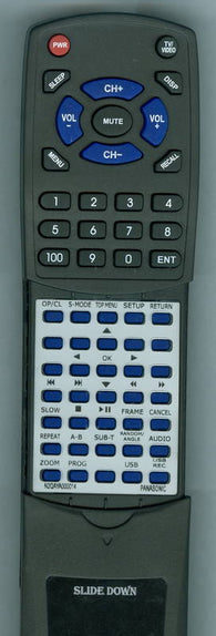 PANASONIC RTN2QAYA000014 Replacement Remote