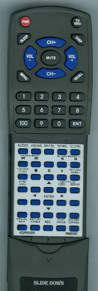 PANASONIC RTN2QAYB000006 Replacement Remote