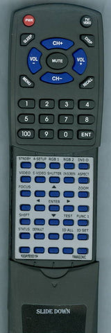 PANASONIC RTN2QAYB000164 Replacement Remote