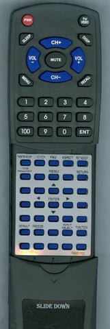 PANASONIC RTN2QAYB000194 Replacement Remote