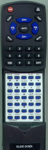 PANASONIC RTN2QAYB000197 Replacement Remote