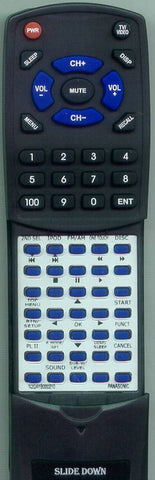 PANASONIC RTN2QAYB000210 Replacement Remote