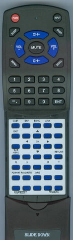 PANASONIC RTN2QAYB000217 Replacement Remote