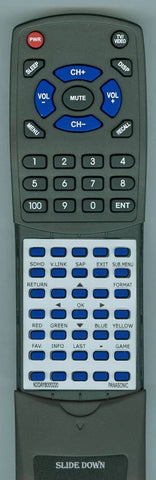 PANASONIC RTN2QAYB000220 Replacement Remote