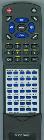 PANASONIC TCP55VT60 Replacement Remote