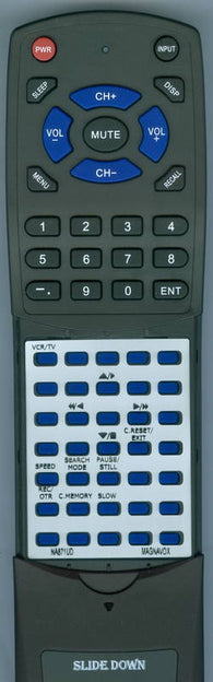 MAGNAVOX MCV604 Replacement Remote