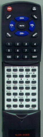 MAGNAVOX MSD1005 Replacement Remote